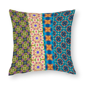 Byzantium Garden : Square Cotton pillow case - Double side printing - Multi sizes - Free standard shipping