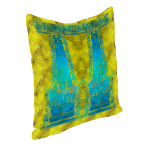 Bollywood Glam:  Square Cotton pillow case - Double side printing - Multi sizes - Free standard shipping