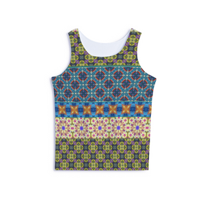 Byzantium Garden : Stretchy tank top -Small to 5XL - Free standard shipping