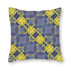 Magic Lotus : Square Canvas pillow case - Double side printing - 2 sizes - Free standard shipping