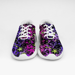 Glowing Flowers : Ultra-Light Sneakers - Free standard shipping