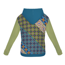 Load image into Gallery viewer, Vassia Sarri Creations, hoodie, jumpsuit, byzantium pattern
