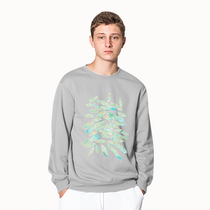 Angelic Feathers : Sweater pullover  - Cotton - Small to 5XL - Multi Colors - Free standard shipping