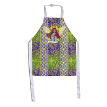 Load image into Gallery viewer, Original Art - Vassia Sarri Creations, Prosperity Angel for your kid’s Apron, to bring positive vibes in your life and reprogram your subconscious, so you become open towards prosperity opportunities
