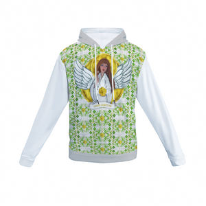 Good Fortune Angel : Cotton Sweater hoodie with pocket - Small Up to 5XL - Multi Colors -  Free standard shipping