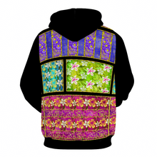 Load image into Gallery viewer, Golden Daisies : Sweater hoodie with pocket allover print  - Small Up to 7XL - Free standard shipping
