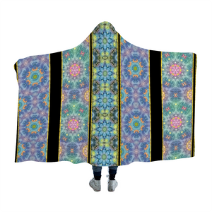 Magic Stardust : Cloak  Hooded Blanket,  Polar Fleece-  3 Sizes: 40"x50,  50"x60",  60"x80"  - Free standard shipping