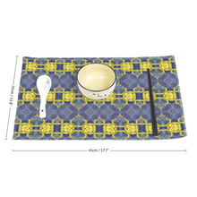 Load image into Gallery viewer, Magic Lotus : Heat Resistant Placemats  - 11.8&quot; x 17.7&quot; -  30cm x 45cm - 4 Sheets Per Set - Free standard shipping
