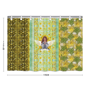 Health Angel : Bath Shower Curtain – 12 different sizes – Free standard shipping