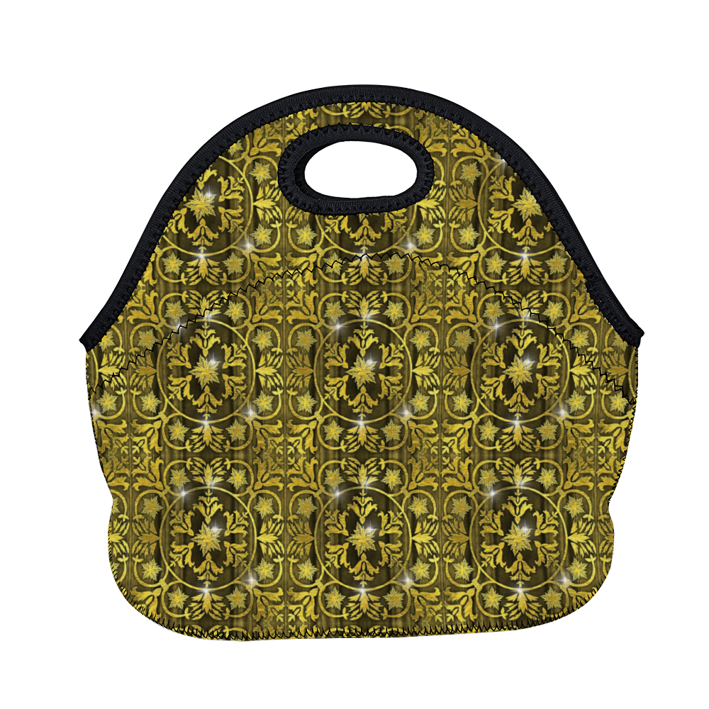 Health Angel - Glam pattern : Insulated Lunch Bag 12