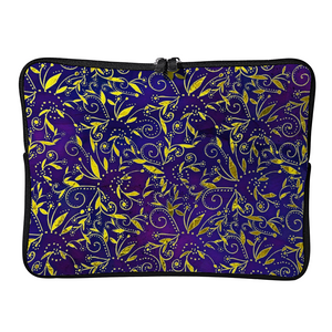 Nightfall Celebration : Briefcase sleeve - multi sizes - available for 10" / 12" / 13" / 15" / 17" laptops or tablets  -  Free standard shipping