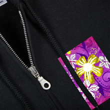 Load image into Gallery viewer, Golden Daisies : Unisex Zippered Hoodie Cotton (50%)- Black or White -  Gildan 88600 - XS to 2XL
