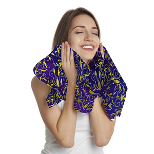 Nightfall Celebration : Small towel for face and hands - 16'' x 24'' - 40cm x 60cm - Free standard shipping