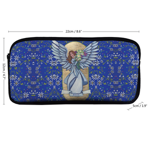 Beauty Angel : Pencil Case - 22cm x 12cm x 5cm - 8.7" x 4.7" x 2"- holds up to 60 pencils - Free standard shipping