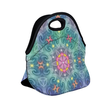 Load image into Gallery viewer, Magic Stardust - pattern 2 : Insulated Lunch Bag 12&quot; x 11&quot; x 6.3&quot;  -  Free standard shipping
