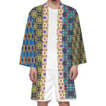 Load image into Gallery viewer, Byzantium Garden : Unisex Haori Kimono - idoors and outdoors fashionable jacket – Small up to 8XL - Free standard
