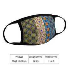 Load image into Gallery viewer, Byzantium Garden : Kids Protection mask - Face Cover -  Free standard shipping
