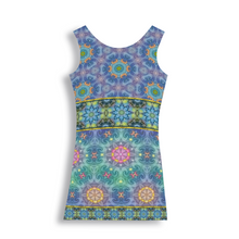 Load image into Gallery viewer, Magic Stardust : Tank Mini stretchy Dress - Polyester - Free standard shipping
