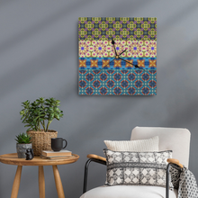 Load image into Gallery viewer, Vassia Sarri Creations, Wall Clock, Byzantium Garden Design
