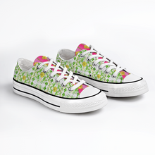 Load image into Gallery viewer, Good Fortune Angel : All Star style Unisex Low top Canvas Shoes - Free standard shipping
