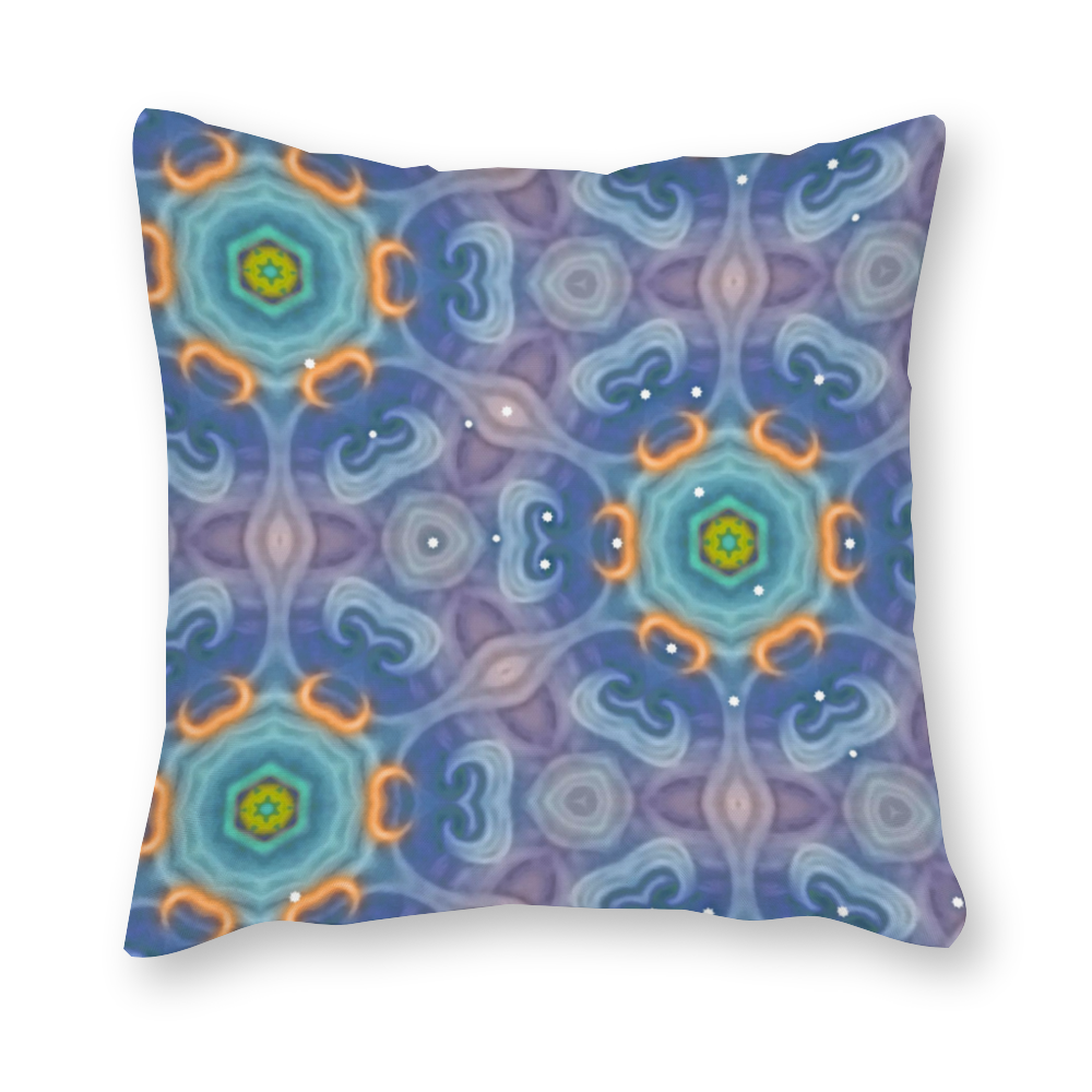 MS4: Square Canvas pillow case - Double side printing - 2 sizes - Free standard shipping