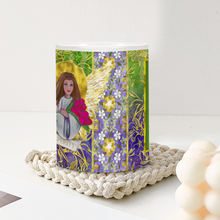 Load image into Gallery viewer, Original Art - Vassia Sarri Creations, Prosperity Angel for your Kitchen accessories and Drinkware,  to bring positive vibes in your life and reprogram your subconscious, so you become open towards prosperity opportunities
