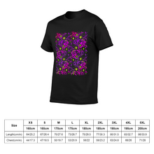 Load image into Gallery viewer, Glowing Flowers : Classic T-Shirt - multi colors - 100% Cotton – from XS to 5XL - Free standard shipping
