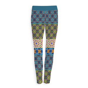 Byzantium Garden: Leggings Yoga pants – Small  up to 3XL -  Free standard shipping