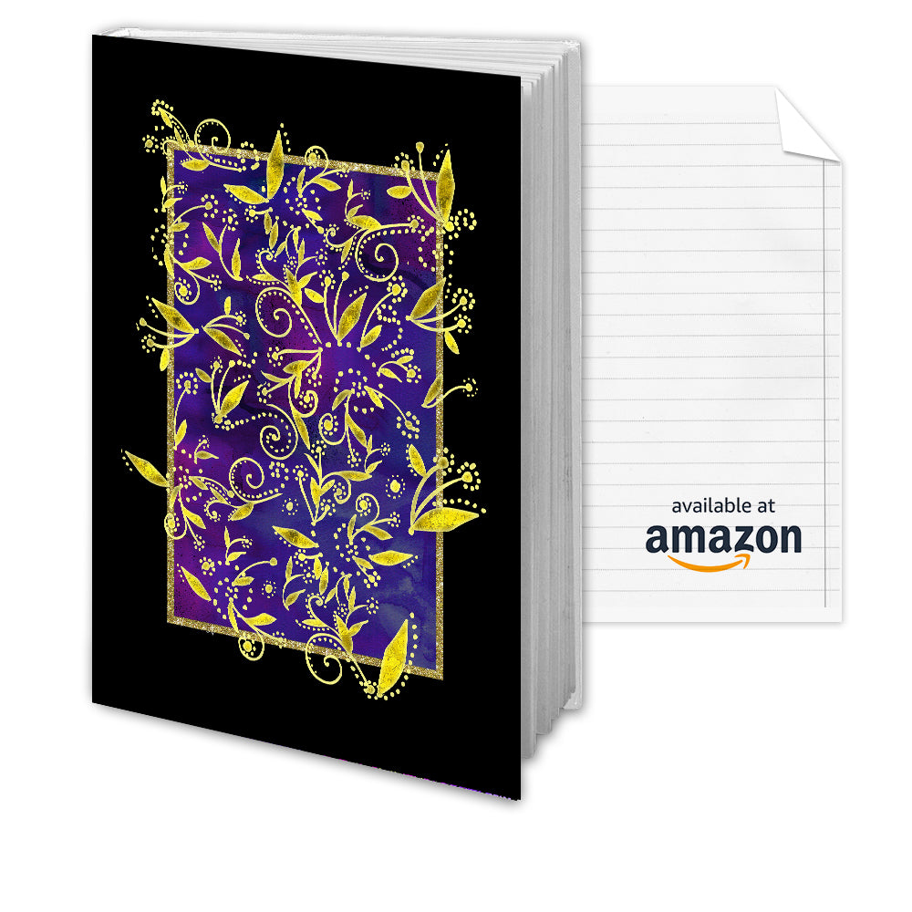 Nightfall Celebration : Notebook 100p Crème lined pages – hardcover or paperback - Available on Amazon