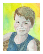 Load image into Gallery viewer, Watercolor Hand Illustration copy from Photograph / Portraits, Pets, Landscapes
