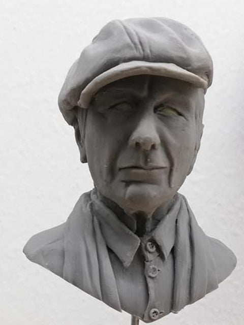 Vassia Sarri Creations, sculpture, leonard cohen