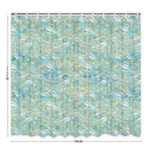 Load image into Gallery viewer, Angelic feathers : Bath Shower Curtain – 12 different sizes – Free standard shipping
