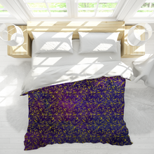 Load image into Gallery viewer, Nightfall Celebration : Double Bed light quilts 83&quot; x 87&quot; – 220cm x 210cm -  Free standard shipping
