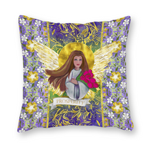 Load image into Gallery viewer, Prosperity Angel : Square Canvas pillow case - Double side printing - 2 sizes - Free standard shipping
