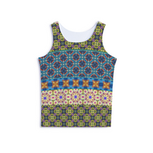 Load image into Gallery viewer, Byzantium Garden : Stretchy tank top -Small to 5XL - Free standard shipping
