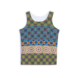 Byzantium Garden : Stretchy tank top -Small to 5XL - Free standard shipping