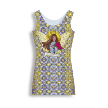 Load image into Gallery viewer, Prosperity Angel : Tank Mini stretchy Dress - Polyester - Free standard shipping
