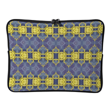 Load image into Gallery viewer, Magic Lotus : Briefcase sleeve - multi sizes - available for 10&quot; / 12&quot; / 13&quot; / 15&quot; / 17&quot; laptops or tablets  -  Free standard shipping
