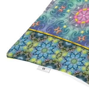 ms 1: Square Canvas pillow case - Double side printing - 2 sizes - Free standard shipping