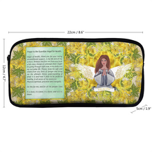 Load image into Gallery viewer, Health Angel - with Prayer : Pencil Case - 22cm x 12cm x 5cm - 8.7&quot; x 4.7&quot; x 2&quot;- holds up to 60 pencils - Free standard shipping
