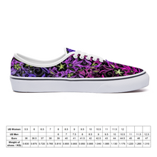 Load image into Gallery viewer, Glowing Flowers : Casual Lace up Canvas shoes with rubber sole - Free standard shipping
