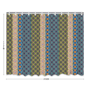 Byzantium Garden : Bath Shower Curtain – 12 different sizes – Free standard shipping