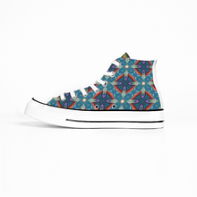 Load image into Gallery viewer, Vassia Sarri Creations, Shoes sneakers, Byzantium Garden design
