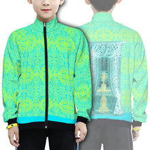 Load image into Gallery viewer, Engraving Window : Kids&#39; Japanese Terry Baseball Jacket - Free standard shipping
