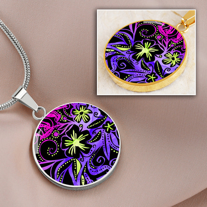Glowing Flowers: Original art by Vassia Sarri, decorates your shoes, clothes, jewelries, stationery, bedding and linen, as well as kitchen and drinkware items, in order to bring positive vibes in your life, and reprogram your subconscious towards joyous, healthy and prosperous opportunities.
