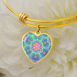 heart1-main Magic Stardust : Heart charm Bracelet, Gold or Silver Plated  - In luxury packaging - Free standard shipping