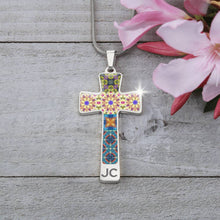Load image into Gallery viewer, Vassia Sarri Creations, Jewelry Gold or silver plated, Original art, Byzantium garden pattern
