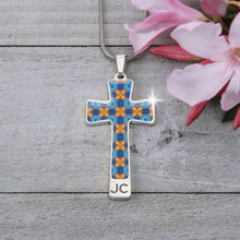 Load image into Gallery viewer, Vassia Sarri Creations, Jewelry Gold or silver plated, Original art, Byzantium garden pattern
