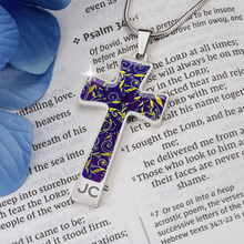 Load image into Gallery viewer, Nightfall Celebration : Jewelry Cross Gold or Silver Plated Cross with chain necklace- In luxury packaging - Free standard shipping
