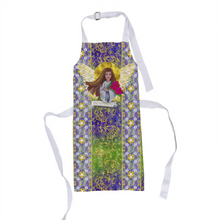 Load image into Gallery viewer, Original Art - Vassia Sarri Creations, Prosperity Angel for your kid’s Apron, to bring positive vibes in your life and reprogram your subconscious, so you become open towards prosperity opportunities
